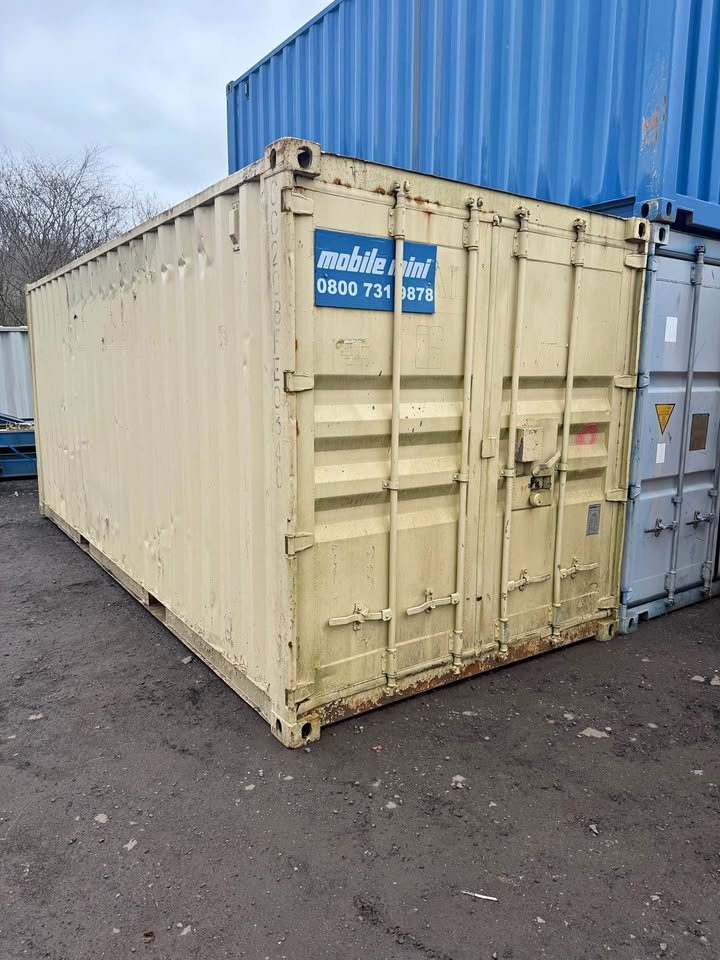 20ft high-security shipping container at Hadden Industrial