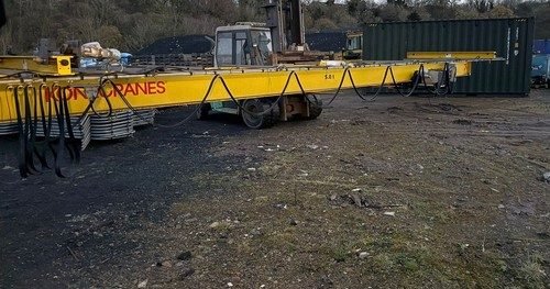 Overhead crane 5 Ton 14 Meter Span Kone Street Crane Demag