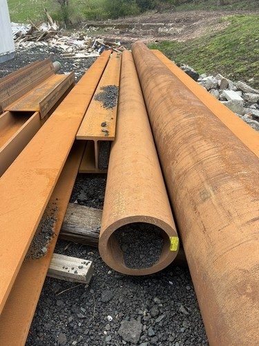 9.2Mtr 406.4 mm x 40mm Steel Tube - CHS18-Piling - Drainage - Water Pipe
