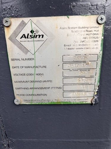 Alsim 24ft Double Sleeper Cabin – 2 Bedrooms, Shower & WC – Anti-Vandal