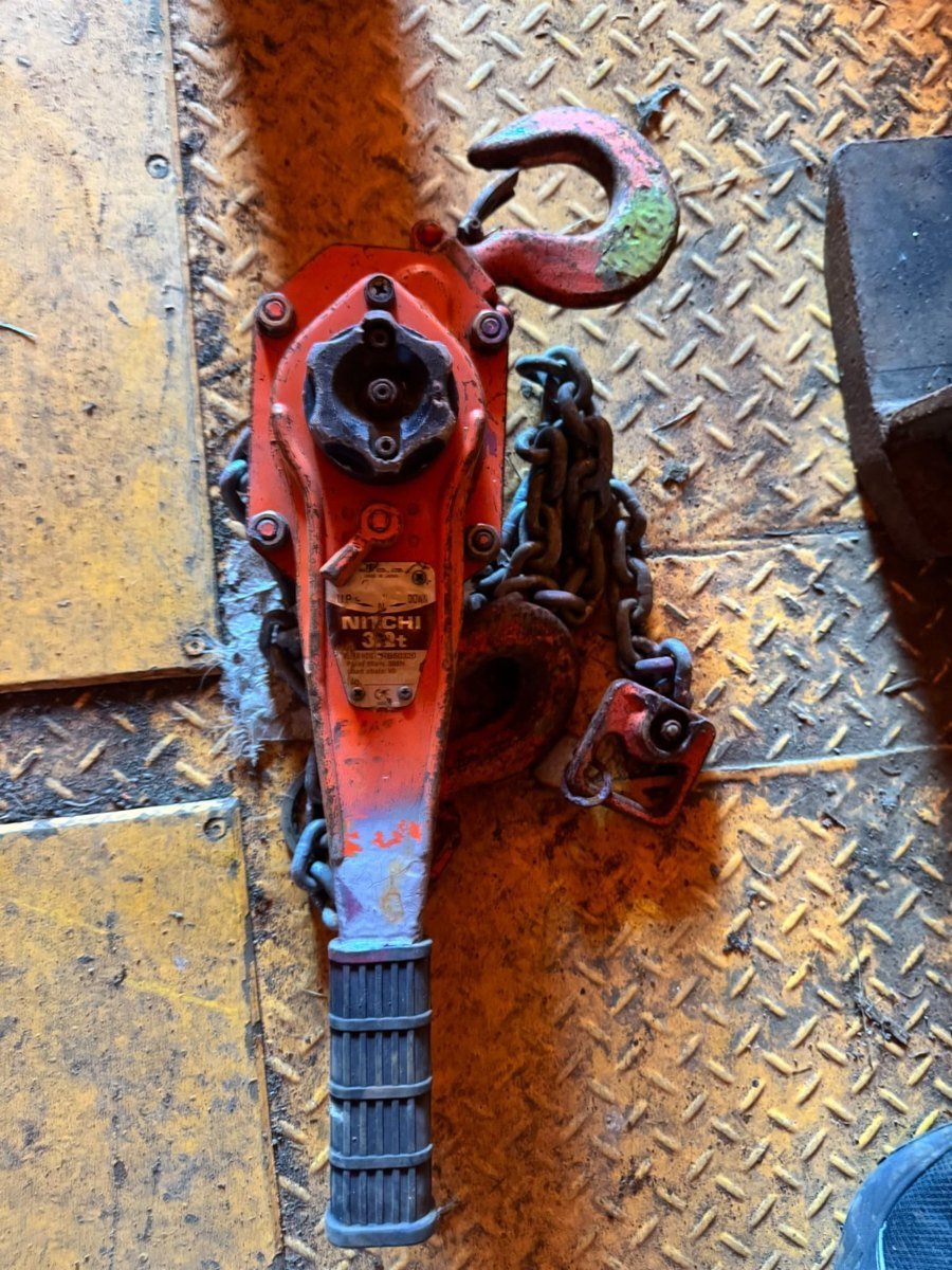 Nitchi 3.2 Ton Lever Hoist 3200kg RB50320 Chain Hoist – Untested
