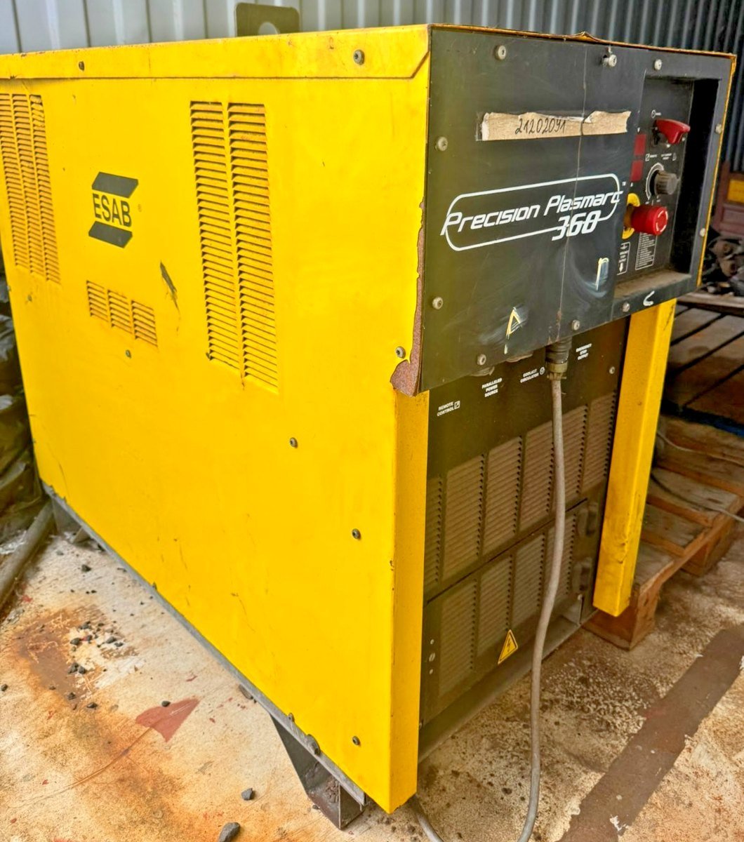 ESAB EPP-360 Precision Plasmarc 360A Plasma Power Source 400V 3 Phase