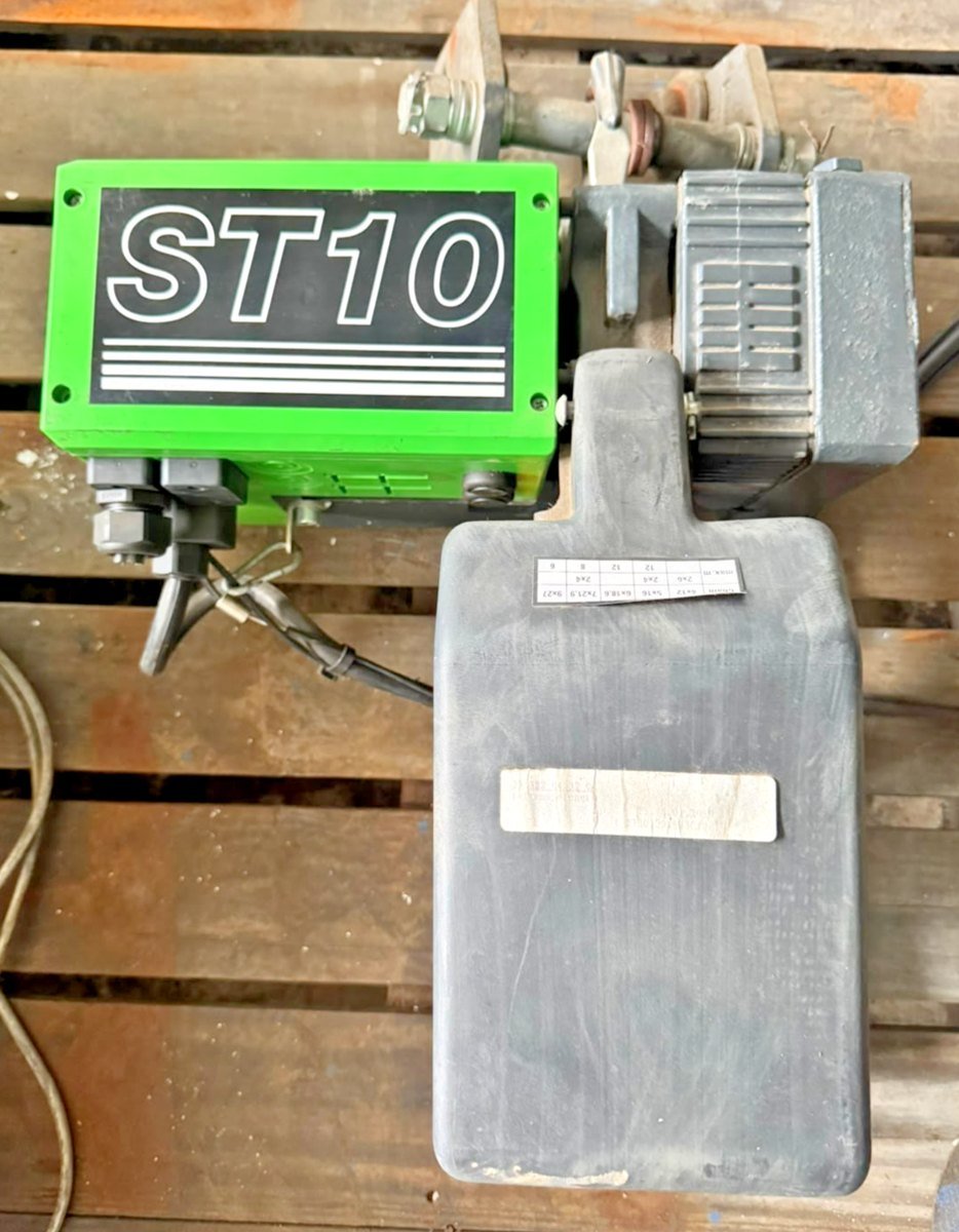 STAHL ST10 ST1005 500kg Electric Chain Hoist 415V 2 Speed With Beam Trolley